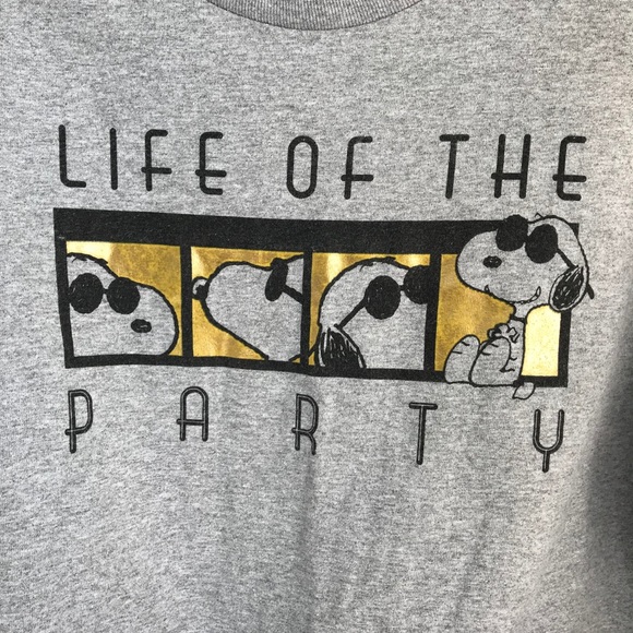 Mad Engine JUNIOR'S Snoopy Life Of The Party Med. - Picture 2 of 6